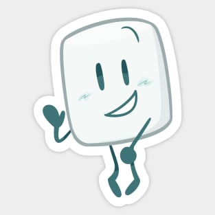 Marshmallow (Inanimate Insanity) Sticker